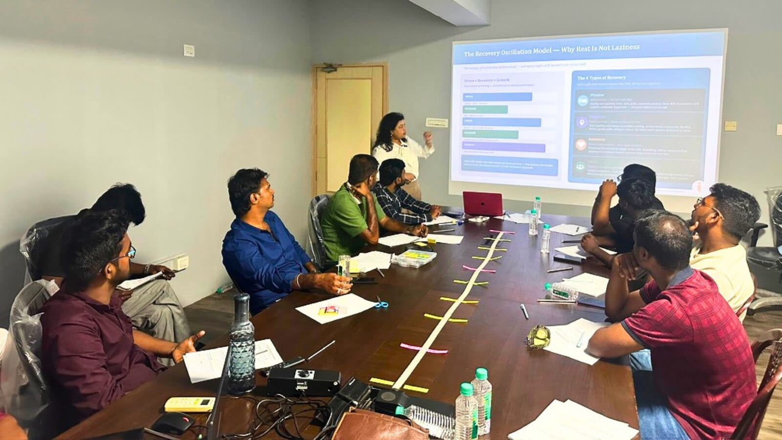 Employee engagement activity — Sentier Wellness